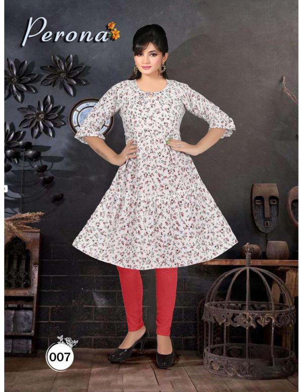 Trendy Moksha Perona Vol 1 Georgette Designer Exclusive Kurti Collection